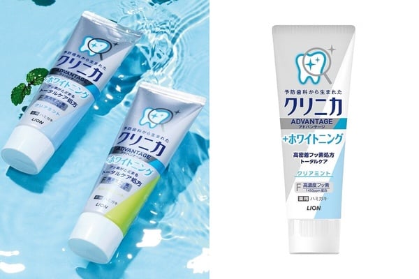 人氣美白牙膏推薦12：日本獅王 固齒佳酵素極致亮白牙膏- 晶亮薄荷