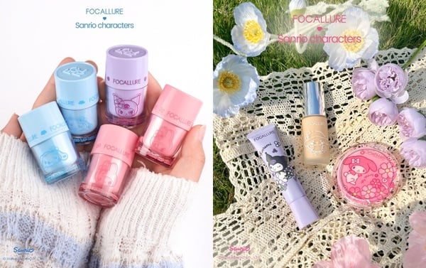 2024三麗鷗聯名美妝保養品：FOCALLURE X 三麗鷗