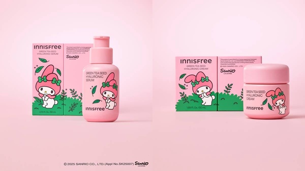 最新「三麗鷗聯名彩妝/保養品」統整：INNISFREE 推「My Melody」美樂蒂聯名！