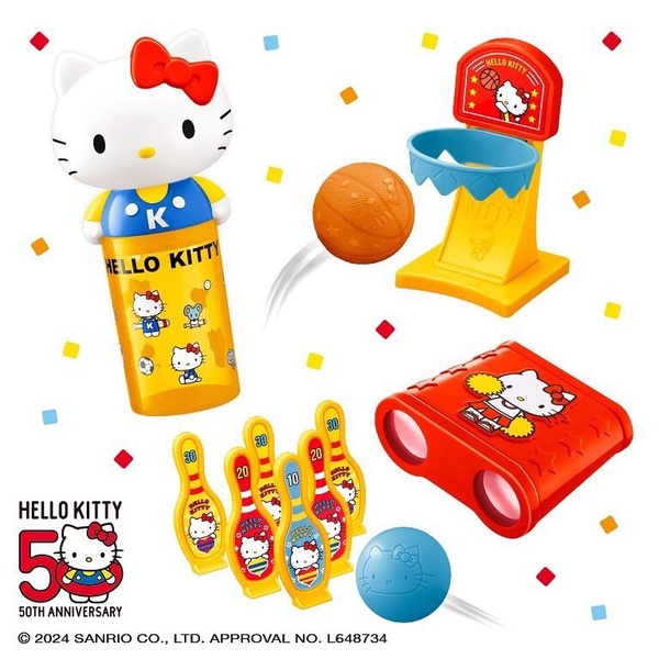 Kitty粉絲收！日本麥當勞免費送「Hello Kitty系列玩具」，Kitty鏡子、Kitty桌球組必收