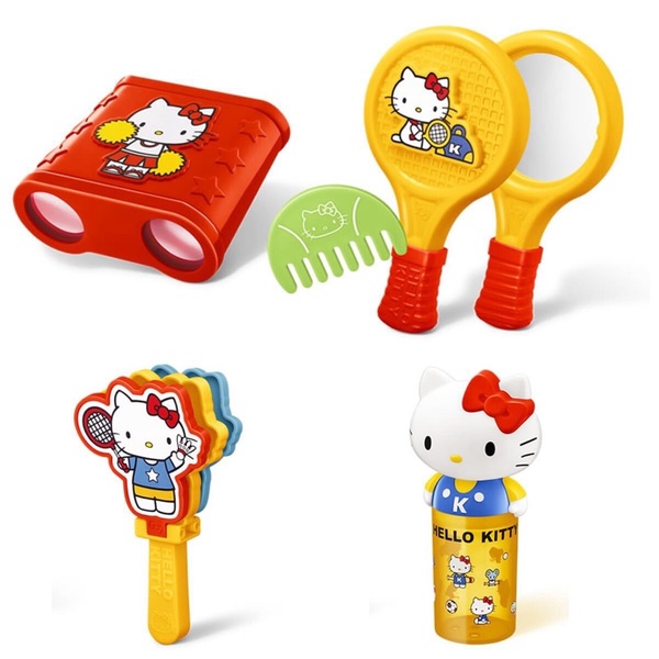 Hello Kitty在麥當勞！日本麥當勞推「Hello Kitty系列玩具」即日起登場