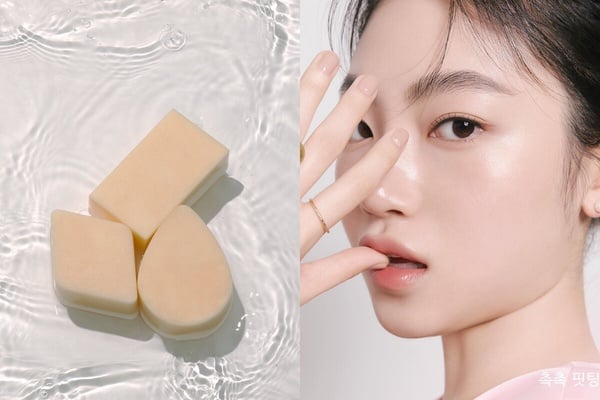 粉撲乾用濕用？濕用海綿小心脫妝，化妝師正確用法詳解，底妝質感升級、粉底更薄透服貼