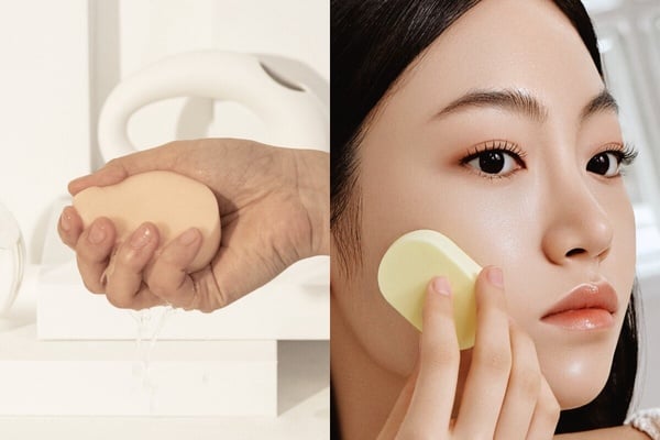 粉撲乾用濕用？濕用海綿小心脫妝，化妝師正確用法詳解，底妝質感升級、粉底更薄透服貼