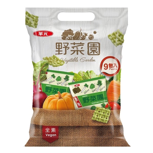 家樂福隱藏熱賣「低卡零食」: 華元神氣包-三色野菜園