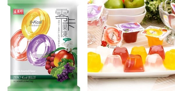家樂福隱藏熱賣「低卡零食」: 盛香珍 零卡果凍-綜合口味