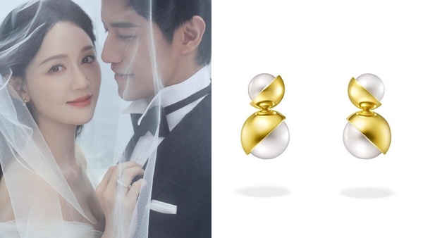陳喬恩結婚婚紗＋婚戒品牌：TASAKI、Sen Studio