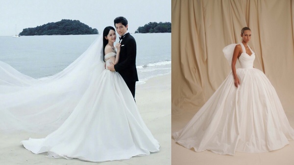 陳喬恩結婚婚紗＋婚戒品牌：TASAKI、Sen Studio