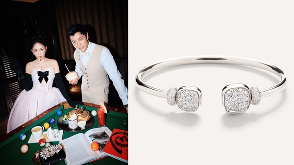 陳喬恩結婚婚紗＋婚鞋＋珠寶品牌：NICOLE + FELICIA、Roger Vivier、Pomellato