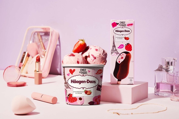 Häagen-Dazs 哈根達斯聯名「艾蜜莉在巴黎Emily in Paris」