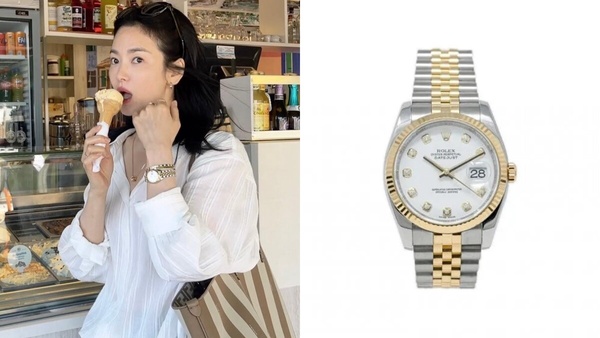 宋慧喬腕錶收藏：Rolex勞力士