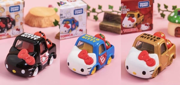 7-11「Hello kitty小汽車盲盒」登場！3款紀念配色必收藏，再推超巨大「酷洛米玩偶」