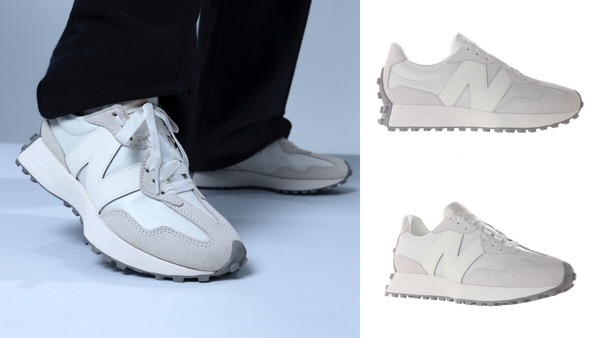 2024秋冬灰色球鞋推薦：New Balance 327，NT$2,980