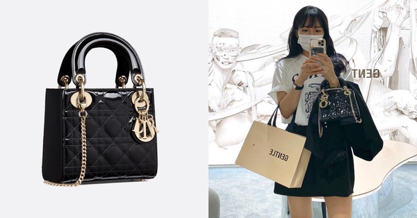《黑白大廚》朴恩影精品包收藏：Dior Lady Dior 迷你包，NT$175,000