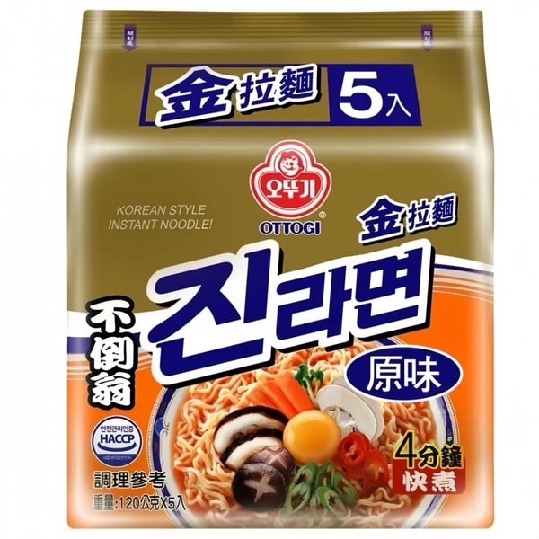 台灣人最愛的韓國泡麵TOP5