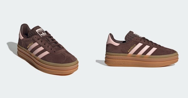 2024棕色球鞋推薦：adidas Originals GAZELLE BOLD運動休閒鞋，NT$4,090