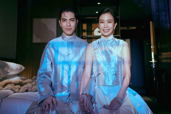 蕭敬騰&amp;amp;amp;amp;amp;Summer「婚紗珠寶行頭」公開：中西式婚紗皆來自台灣品牌，頭紗暗藏浪漫巧思！