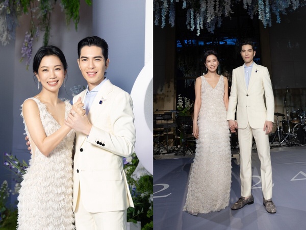蕭敬騰&amp;amp;amp;amp;amp;Summer「婚紗珠寶行頭」公開：中西式婚紗皆來自台灣品牌，頭紗暗藏浪漫巧思！