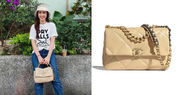 吳姍儒精品包收藏：CHANEL 19 包