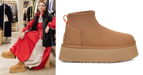 2024「耐走美腿厚底靴」推薦：UGG Classic Mini Dipper