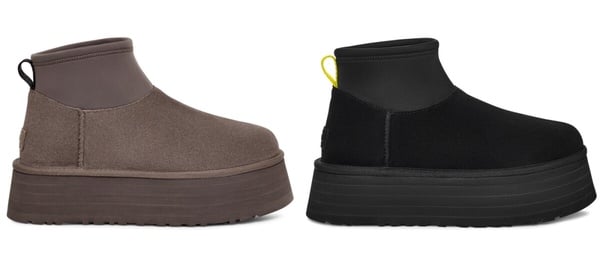 2024「耐走美腿厚底靴」推薦：UGG Classic Mini Dipper