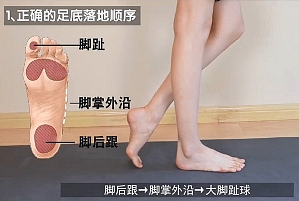 小腿肌要瘦？正確走路姿勢是重點