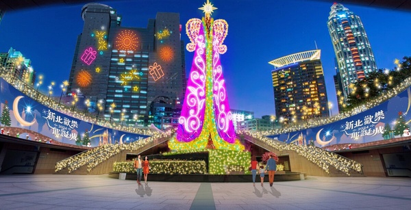 2024新北歡樂耶誕城主題、開城時間曝：11/15開城、魔法耶誕城主題、光廊讓人太期待