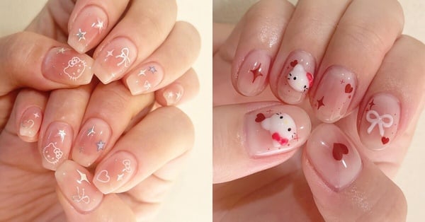 IG爆紅三麗鷗「Hello kitty美甲範本」整理：夏威夷限定曬黑Hello Kitty可愛爆擊！