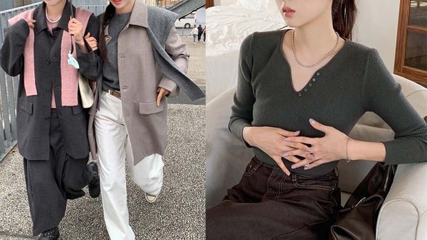 零失誤「髮型x衣服」搭配訣竅！韓女穿搭公式公開，窄肩首選是捲髮