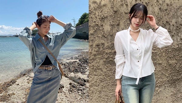 零失誤「髮型x衣服」搭配訣竅！韓女穿搭公式公開，窄肩首選是捲髮