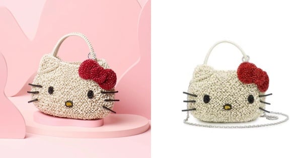 ANTEPRIMA Hello Kitty聯名大頭手提包，NT$21,586