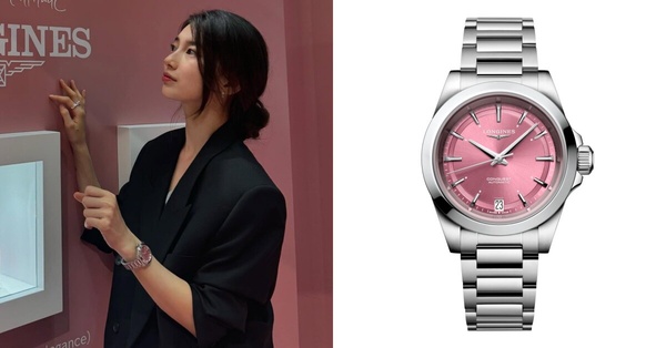 女錶推薦7：LONGINES浪琴征服者系列（秀智同款）