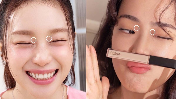 不同膚質的「眼下遮瑕」技巧！先找出紋路處