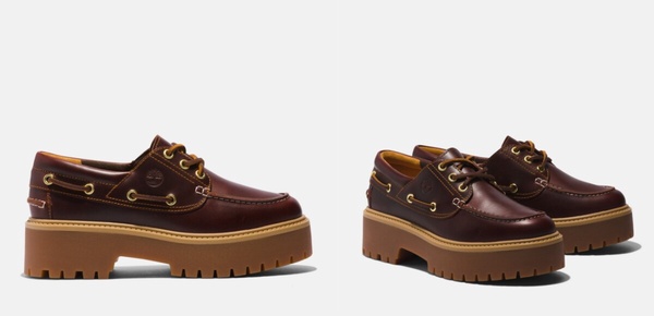 2024安可拉紅鞋款推薦：Timberland Stone Street厚底帆船鞋