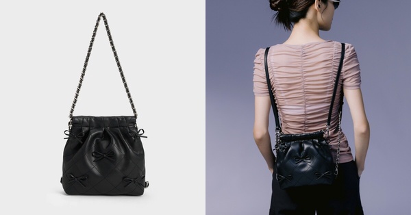 CHARLES &amp;amp;amp; KEITH必入手新品2：Duo蝴蝶結流浪包（冬日限定），NT$2,790