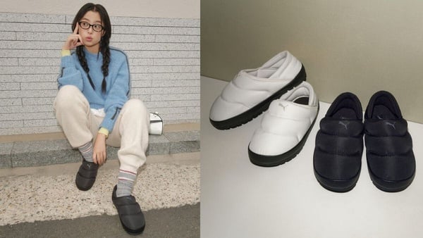 NB*depound 聯名太可愛！類似款冬天保暖穆勒鞋推薦