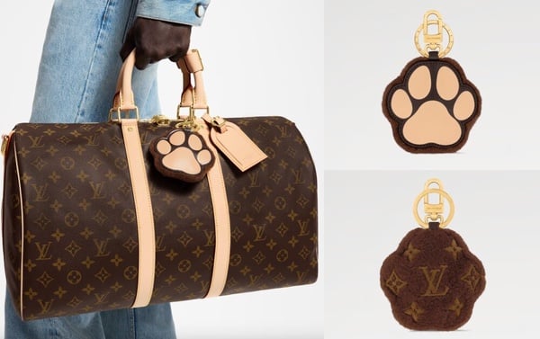 精品包包吊飾推薦：LV Paw 鑰匙扣及手袋吊飾