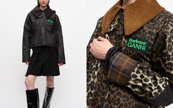 2024最新聯名新品推薦：GANNI X BARBOUR