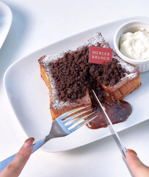 Mercer Brunch必吃菜單首推法式吐司！