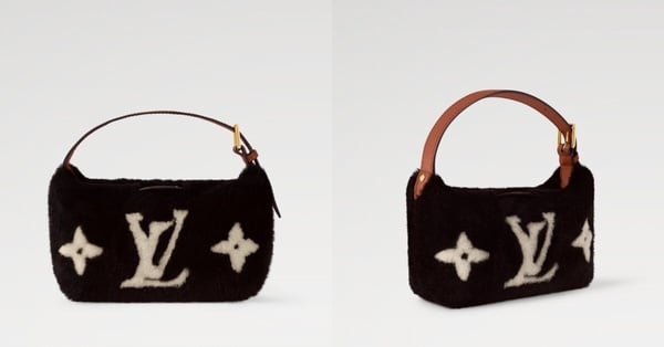 2024秋冬毛毛包推薦：Louis Vuitton Hills Pochette