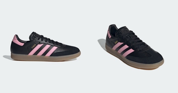 黑粉配球鞋推薦6：adidas Originals SAMBA INTER MIAMI CF 運動休閒鞋