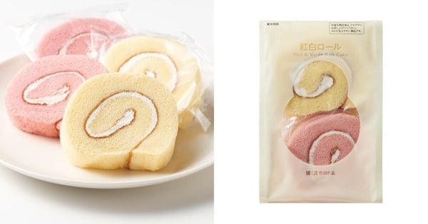 日本無印良品MUJI低卡零食推薦：蛋糕捲