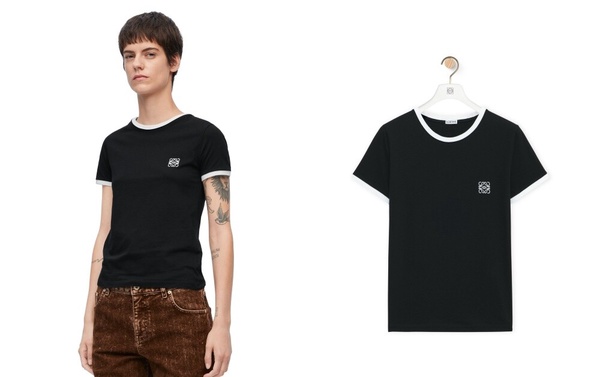 LOEWE台灣官網優惠必買：Slim fit T-shirt in cotton