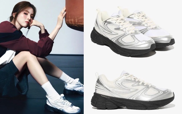 銀色球鞋推薦5：FILA INTERUN跑鞋