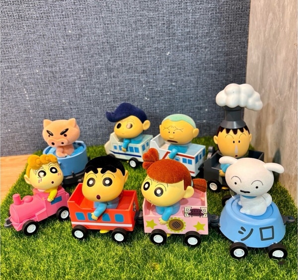 蠟筆小新在全家！全家開賣「蠟筆小新電車盲盒」，小新、小白、阿呆可愛整套收