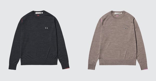 UNIQLO冬季感謝祭禦寒單品必買7：UNIQLO x ANYA HINDMARCH 美麗諾圓領毛衣(長袖)
