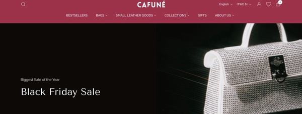 黑五電商折扣優惠：Cafuné