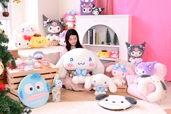 三麗鷗新品展區全新登場！美樂蒂、酷洛米、大耳狗通通有