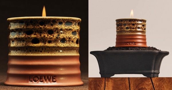2024冬天香氛蠟燭推薦：LOEWE Textura香味質感蠟燭系列