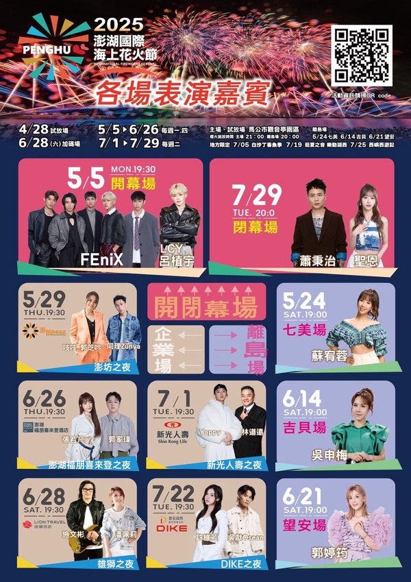 史努比粉絲衝澎湖！2025澎湖海上花火節攜手「史努比75週年」驚喜現身！