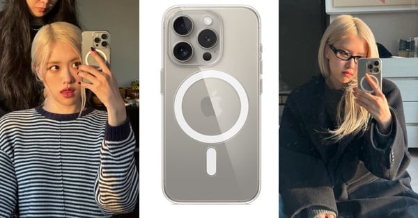 Rosé同款手機殼推薦：APPLE MagSafe 透明保護殼